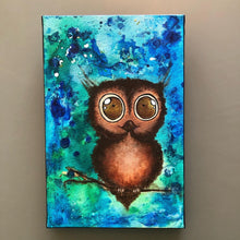 Charger l'image dans la galerie, Tableau : La Chouette