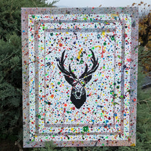 Charger l'image dans la galerie, Tableau : Cerf Encadré