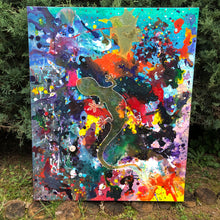 Charger l'image dans la galerie, Tableau : Gecko