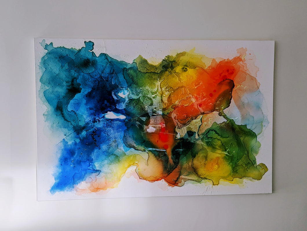 Tableau : Symphonie de couleurs