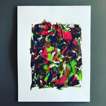 Charger l&#39;image dans la galerie, Couteau : Bleu Magenta &amp; Vert Pomme
