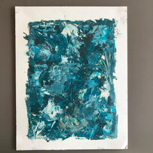 Charger l&#39;image dans la galerie, Couteau : Bleu Turquoise Blanc
