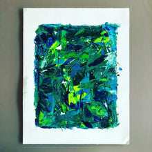 Charger l&#39;image dans la galerie, Couteau Bleu Clair et Foncé, Vert Pomme &amp; Blanc
