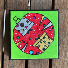 Charger l&#39;image dans la galerie, Tableau : Boule de Noël Rouge
