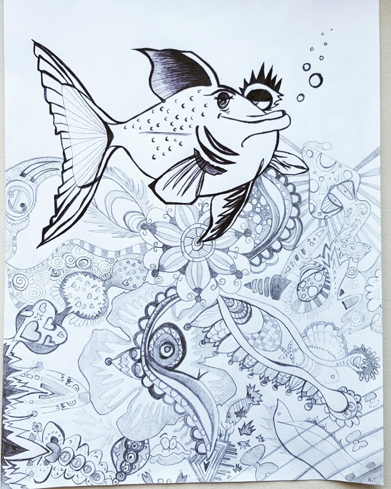 Dessin : Poisson