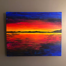 Charger l&#39;image dans la galerie, Tableau : Coucher de Soleil
