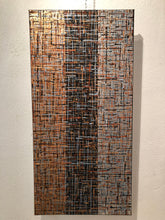 Charger l&#39;image dans la galerie, Tableau : Traits Bronze Marron Argent
