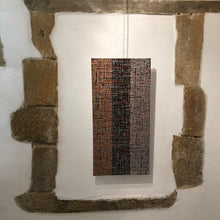 Charger l&#39;image dans la galerie, Tableau : Traits Bronze Marron Argent
