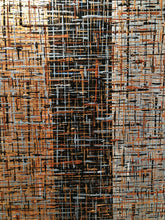Charger l&#39;image dans la galerie, Tableau : Traits Bronze Marron Argent
