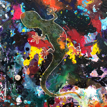 Charger l&#39;image dans la galerie, Tableau : Gecko
