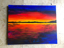 Charger l&#39;image dans la galerie, Tableau : Coucher de Soleil
