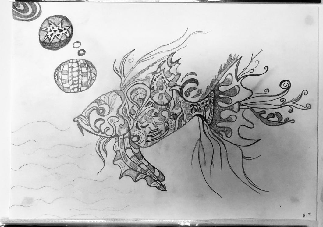 Dessin : Poisson Chinois
