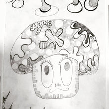 Charger l&#39;image dans la galerie, Dessin : Monsieur Champignon
