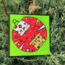 Charger l&#39;image dans la galerie, Tableau : Boule de Noël Rouge
