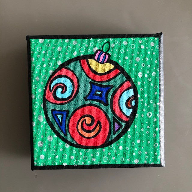 Tableau : Boule de Noël