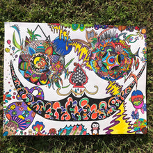 Charger l&#39;image dans la galerie, Dessin : Cheshire Cat
