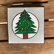 Charger l&#39;image dans la galerie, Tableau : Boule de Noël Sapin
